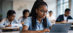 Student learning in a classroom